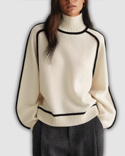 Roselinde - Weicher Kaschmir-Rollkragenpullover