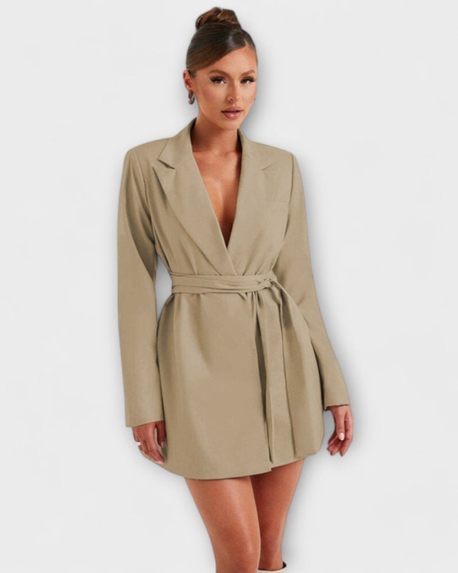 Brigitte - Blazerkleid mit V-Ausschnitt