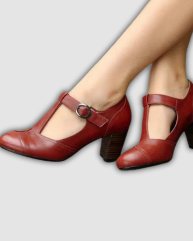 Gundel - T-Riemen-Pumps mit Stil und Komfort