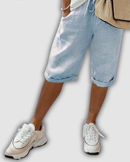 Brunharda - Hose mit Kordelzug und Seitentaschen