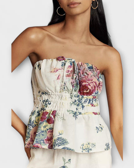 Loyce – Zweiteiliges Set mit Blumenmuster für den Sommer