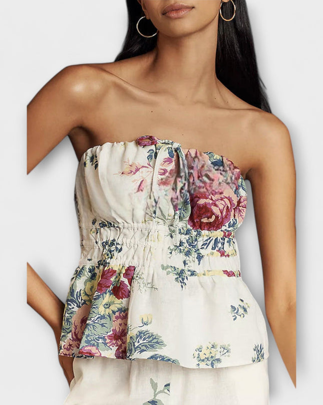 Loyce – Zweiteiliges Set mit Blumenmuster für den Sommer