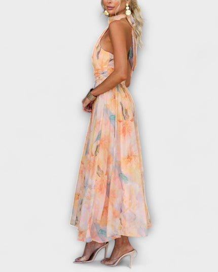 Hannah – Aquarell Maxikleid