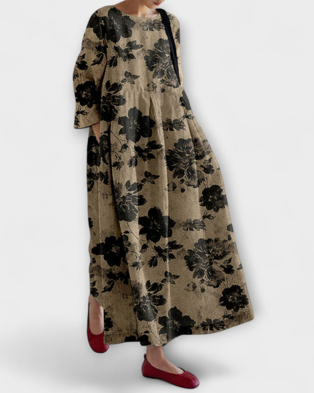 Ingrid – Kleid mit Botanischem Flair