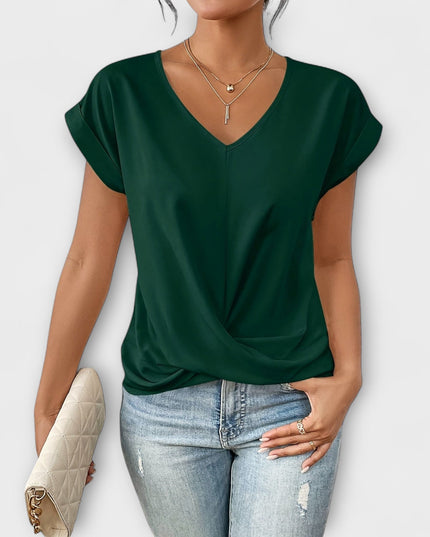 Jasmina - V-Ausschnitt Top