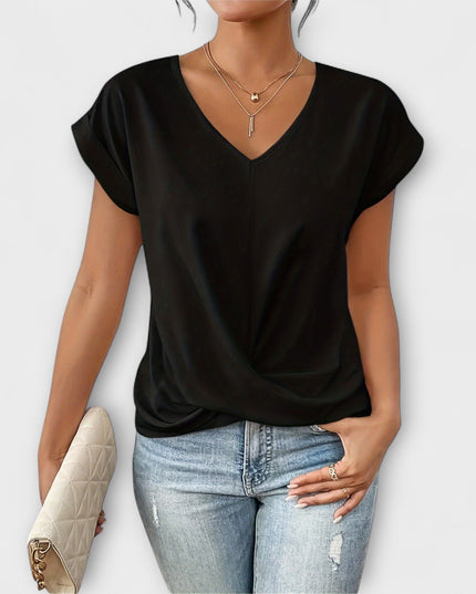Jasmina - V-Ausschnitt Top