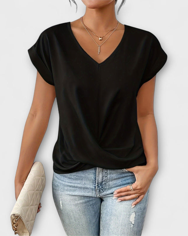 Jasmina - V-Ausschnitt Top