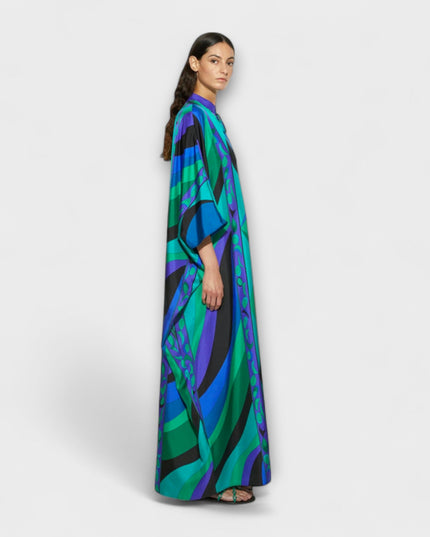 Isabella - Lebendiger Psychedelischer Kaftan