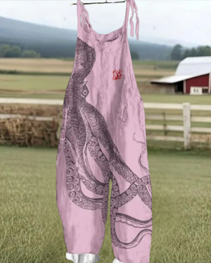 Katharina - Vintage Blumen Jumpsuit Damen