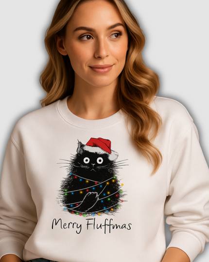 Freesia - Weihnachtspullover mit festlichem Muster für Damen
