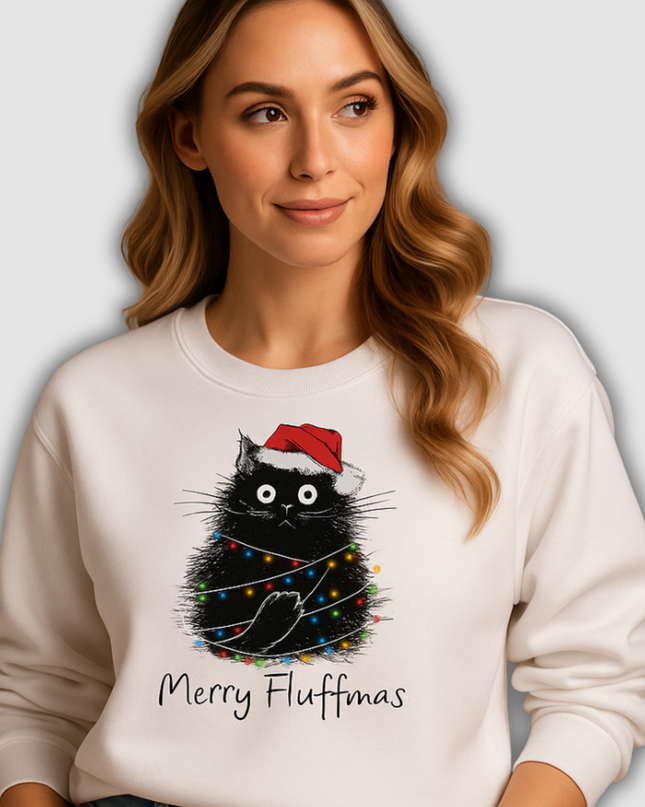 Freesia - Weihnachtspullover mit festlichem Muster für Damen