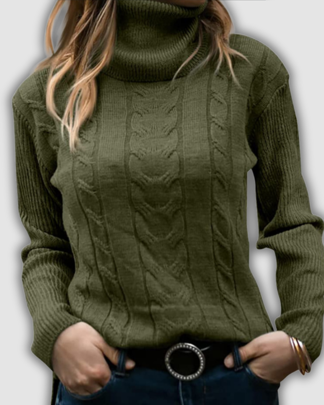 Jutta - Gestrickter Pullover