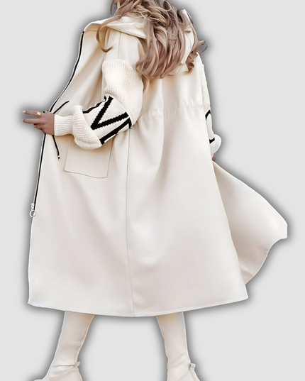 Grace - Windbreaker langer Mantel