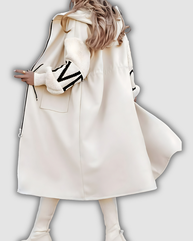 Grace - Windbreaker langer Mantel