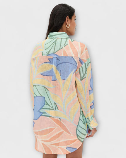 Mary - Tropisches Blattdruck Kurzset von Playa Boyfriend
