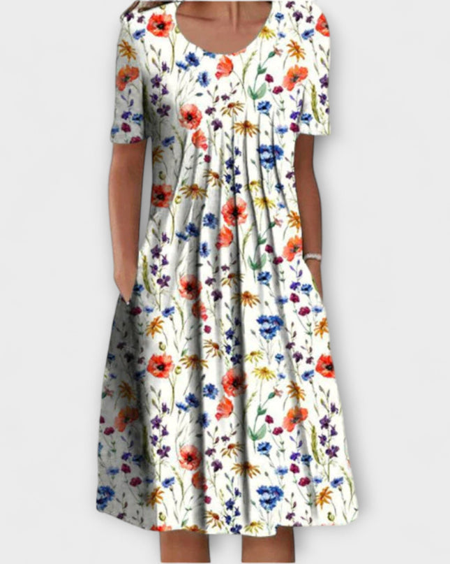 Juliane – Schickes Schichtkleid mit Bauchkontrolle