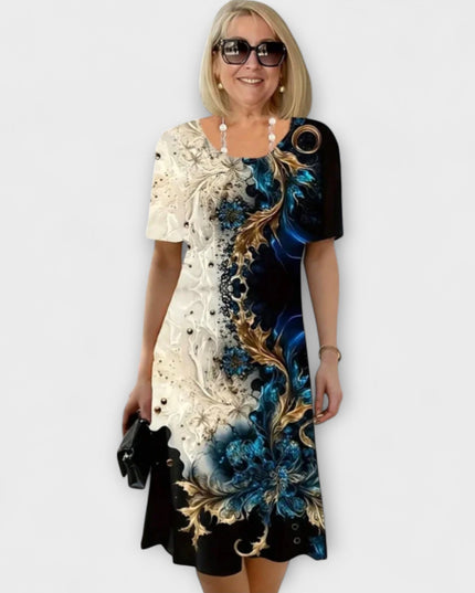 Sabine - Sommerblumenbrise Kleid