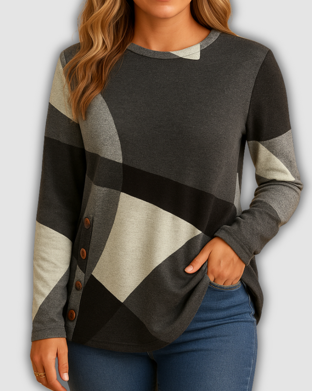 Sylvie - Zeitloser gestrickter Damenpullover