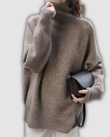 Engeltraud - Pullover mit hohem Kragen