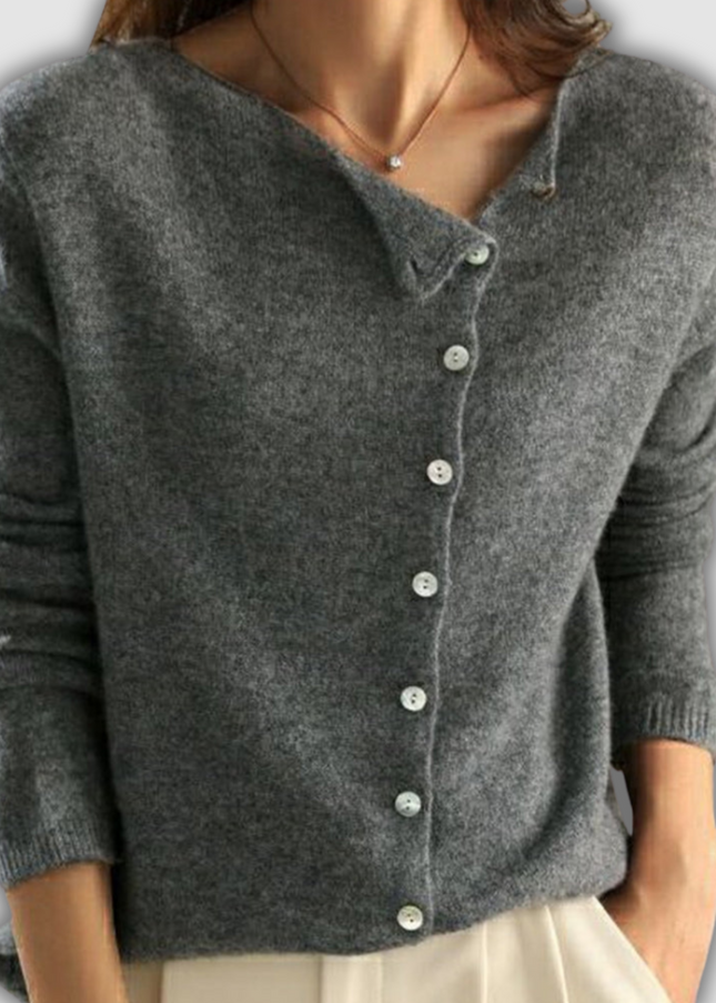 Meike - Elegante Wollstrickjacke