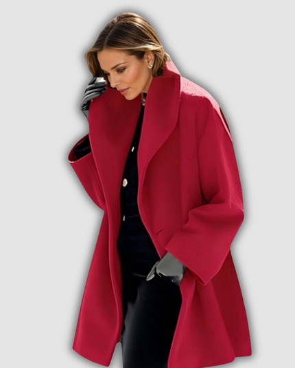 Anneliese - Premium Wollmantel, winddicht