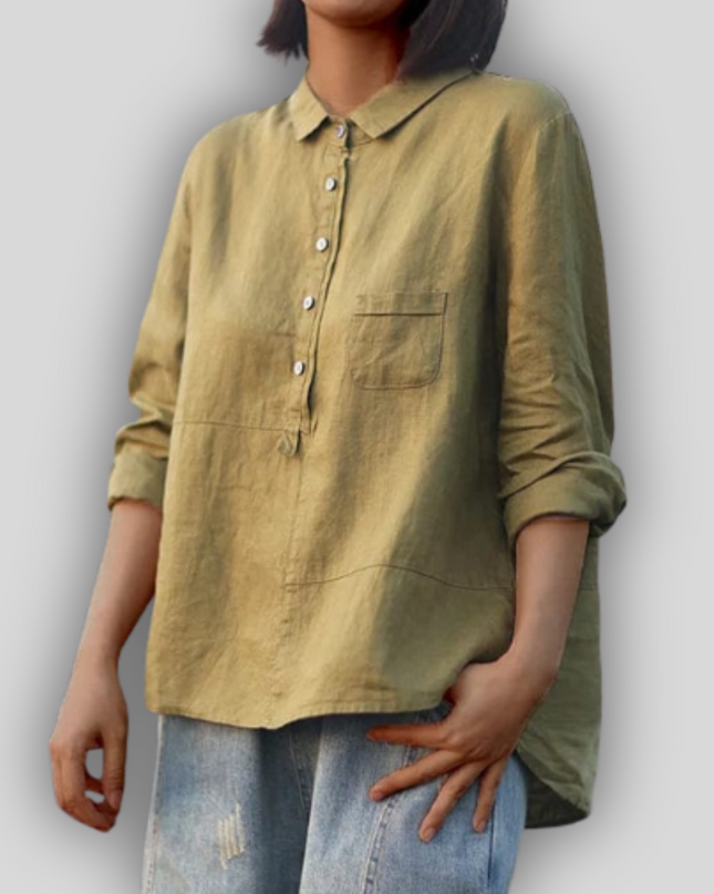 Katrin - Leinenbluse