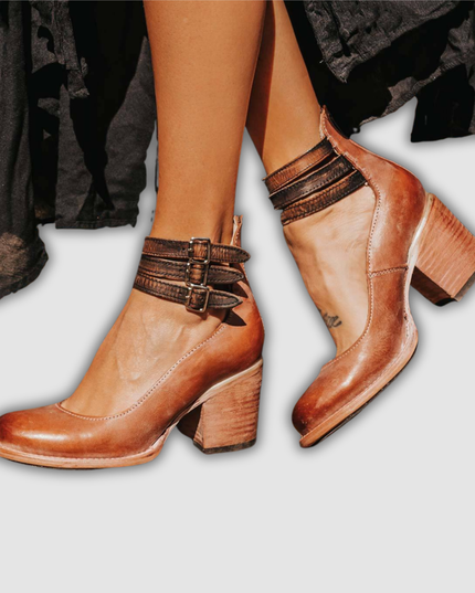 Ella - Pumps mit Riemchen