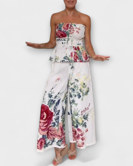 Loyce – Zweiteiliges Set mit Blumenmuster für den Sommer