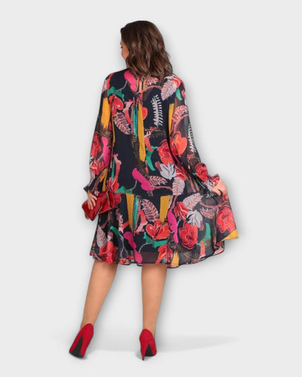 Hermine - Elegantes Plus-Size-Kleid für ultimativen Komfort