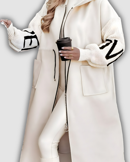 Grace - Windbreaker langer Mantel