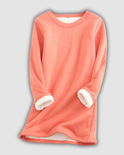 Doris - Langer kuscheliger Pullover
