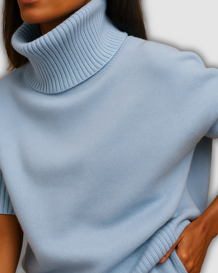 Adeline - Oversized Rollkragenpullover für Damen mit schmeichelhafter Passform