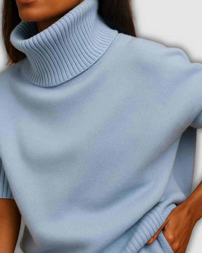Adeline - Oversized Rollkragenpullover für Damen mit schmeichelhafter Passform