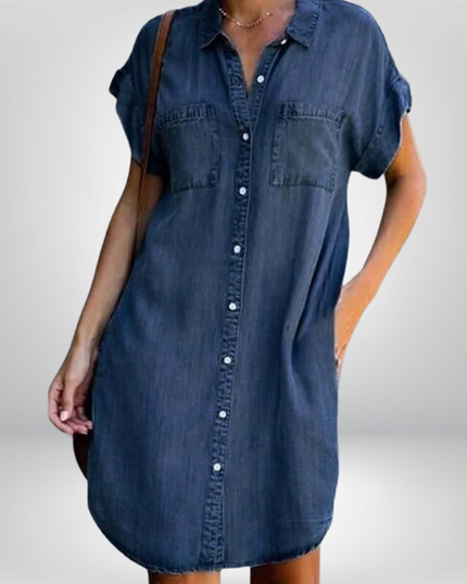 Wilhelmina - Lässiges Jeanskleid