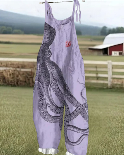 Katharina - Vintage Blumen Jumpsuit Damen