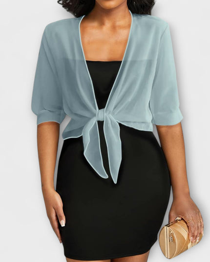 Olivia - Bluse mit offener Vorderseite