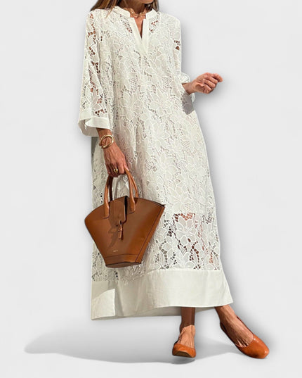 Ivonne - Dahlia Besticktes Kleid