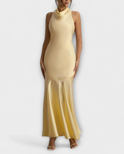 Therese - Elegantes Maxikleid aus Satin