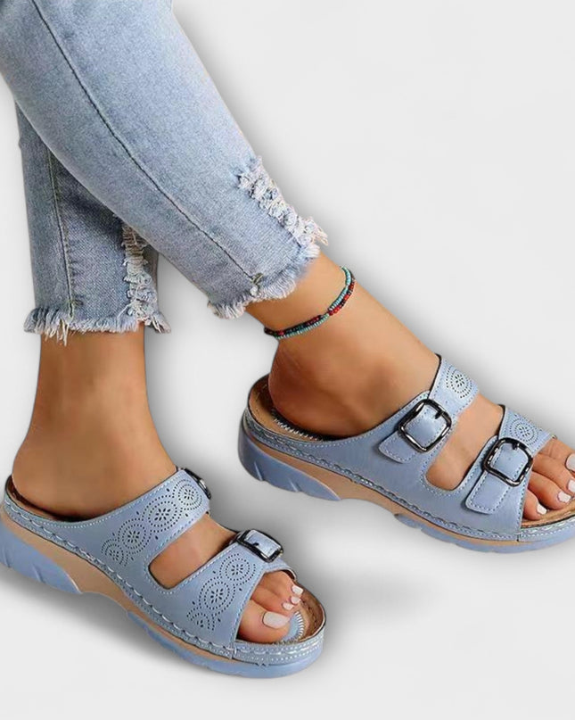 Orthopädische Leder-Sandalen