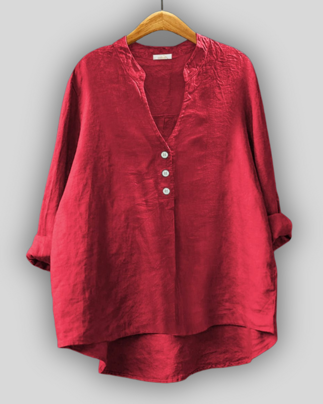 Gertrud - Leinenbluse
