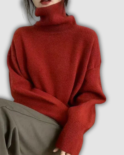 Engeltraud - Pullover mit hohem Kragen