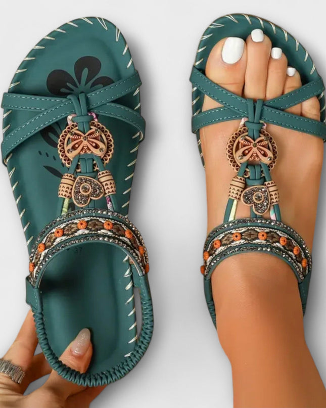 Claudia - Orthopädische Ibiza inspirierte Sandalen