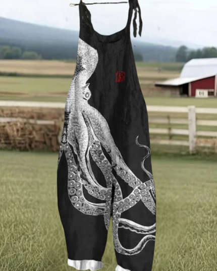 Katharina - Vintage Blumen Jumpsuit Damen