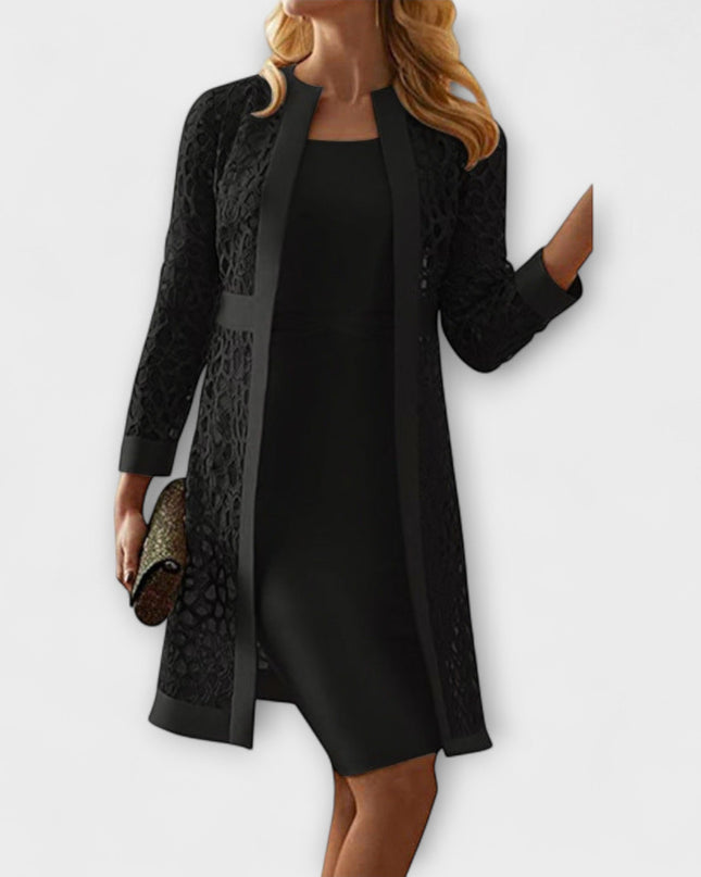 Luzia - Elegantes Zweiteiliges Spitzenkleid
