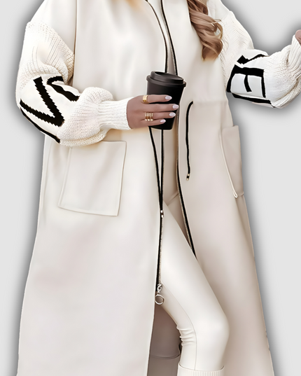 Grace - Windbreaker langer Mantel