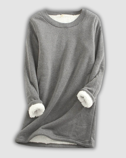 Doris - Langer kuscheliger Pullover