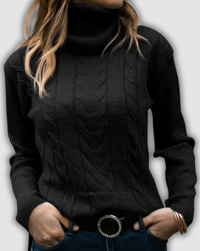 Jutta - Gestrickter Pullover