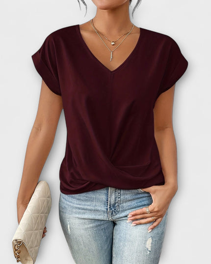 Jasmina - V-Ausschnitt Top