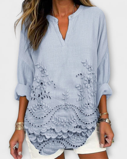 Aria – Luftiges Top Mit Print