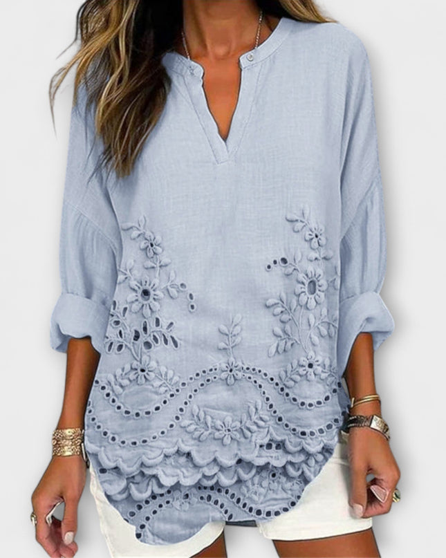 Aria – Luftiges Top Mit Print